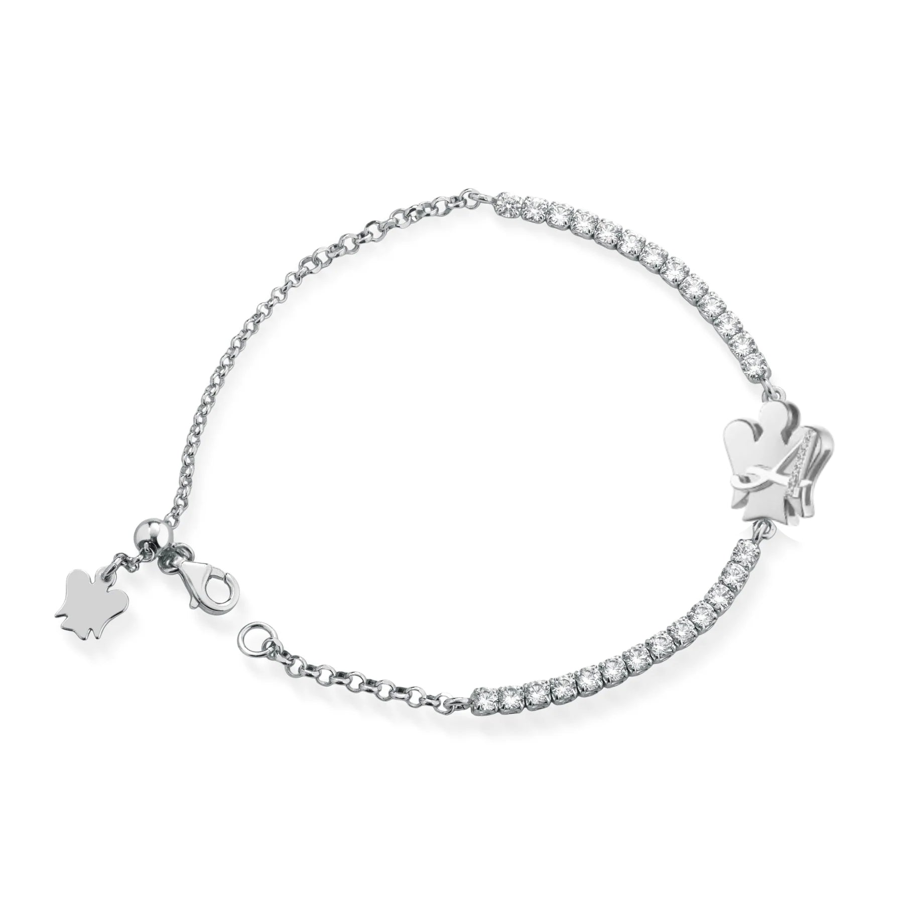 Bracciale Donna Argento 925 Roberto Giannotti Alfabeto Degli Angeli Lettera A GIA600A