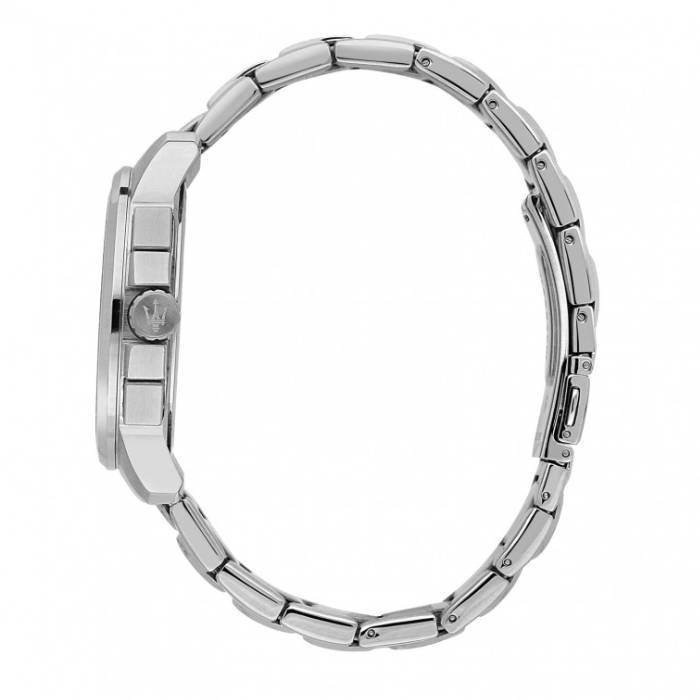 Orologio Uomo Maserati Successo Acciaio Quarzo Nero Crono Data R8873621052