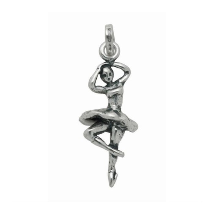 Charm Donna Giovanni Raspini Argento 925 Danza Ballerina Realizzata A Mano 06405