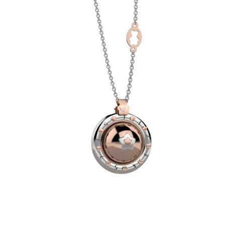 Collana Donna Chiama Angeli Nanan Argento 925 Stella Rosè NAN0508