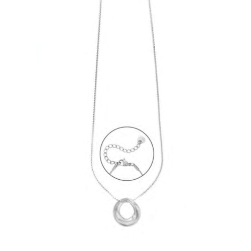 Collana Donna 4US Cesare Paciotti Acciaio Cerchio 4UCL8082W