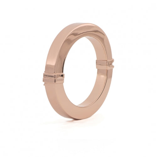 Bracciale Donna Unoaerre Rigido Bronzo Rosato Maglia Rigida Squadrata 512199