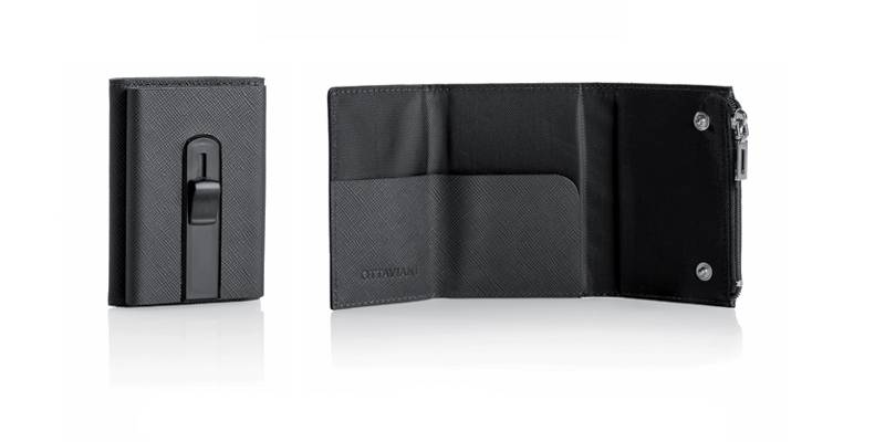 Portafoglio Compatto Portacarte Portamonete RFID Ottaviani 87672