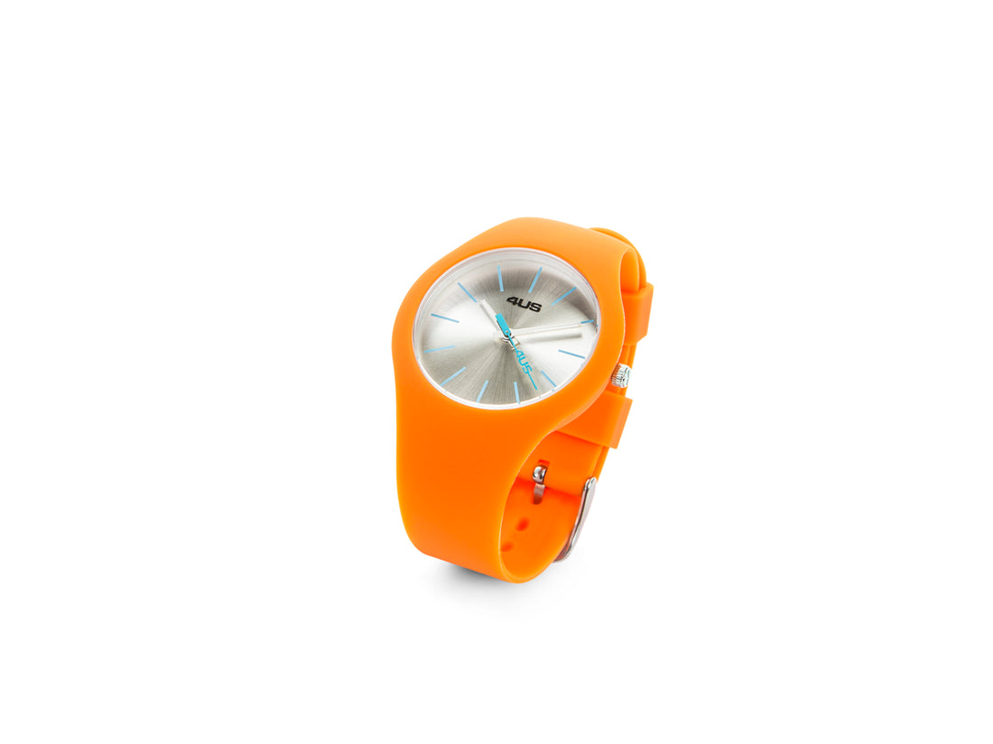 Orologio Uomo Ragazzo 4US Cesare Paciotti Gomma Arancione T4RB453