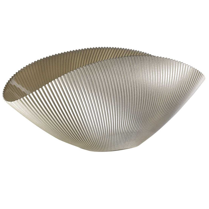 Centrotavola Cristallo Onlylux millerighe coppa Corda cm27 OL02121