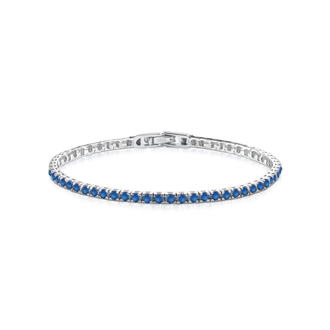 Bracciale Donna Kulto Tennis Cristalli Blu KT925-008