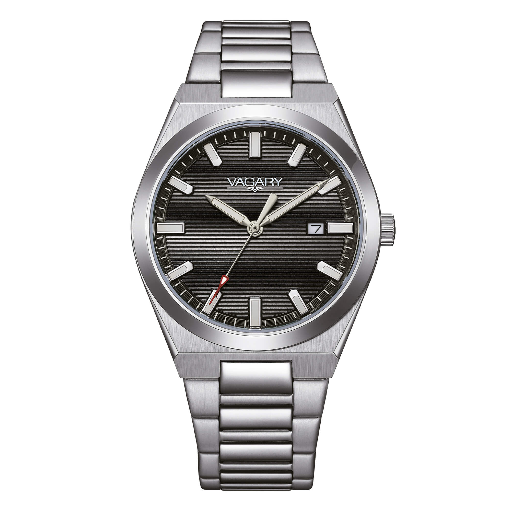 Orologio Uomo Vagary By Citizen Nero Quarzo Acciaio IB9-719-51