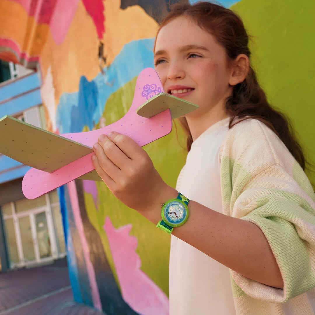 Orologio Bambina Swatch Flik Flak PASTEL PARADISE ZFPNP170