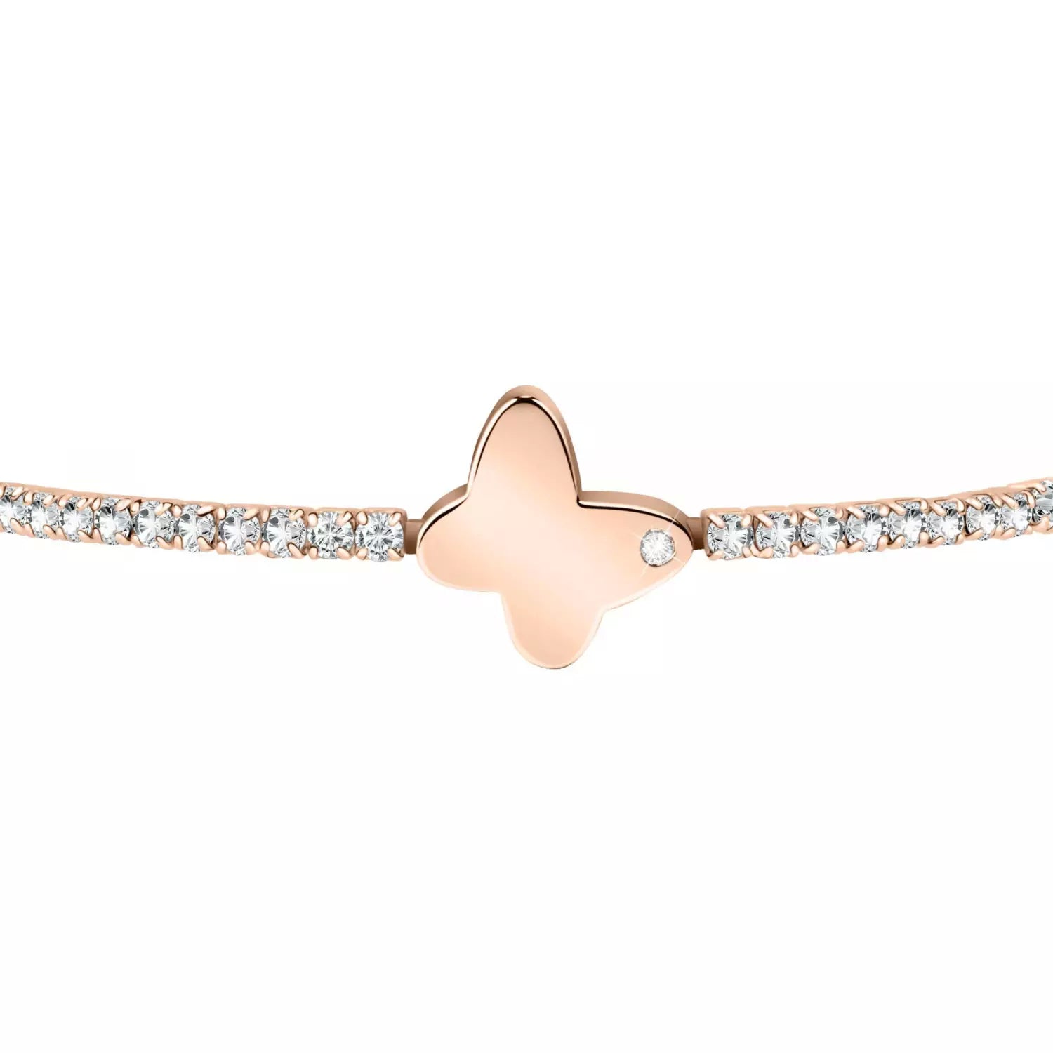 Bracciale Donna La Petite Story Ottone Pvd Rosa E Zirconi Bianchi LPS05ASE06