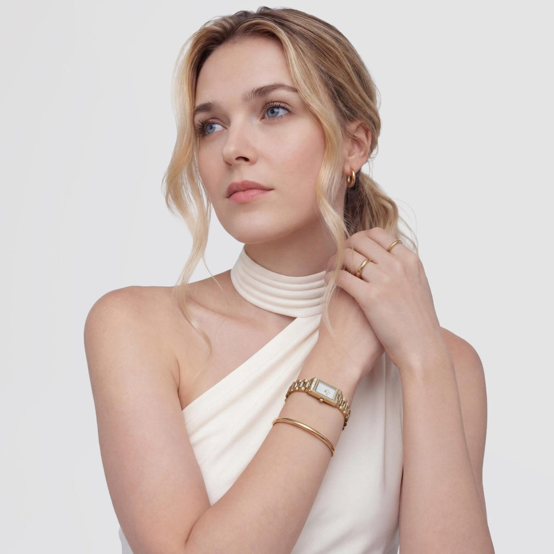 Orologio Donna Daniel Wellington Acciaio Bicolore  Bound Mini DW00100931