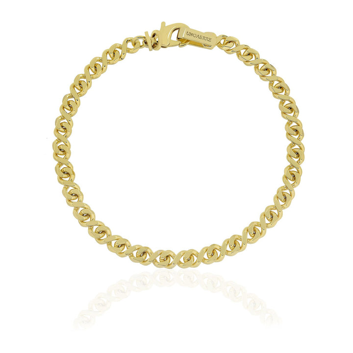 Bracciale Uomo Unoaerre Acciaio  Maglia occhiio di pernice 560812
