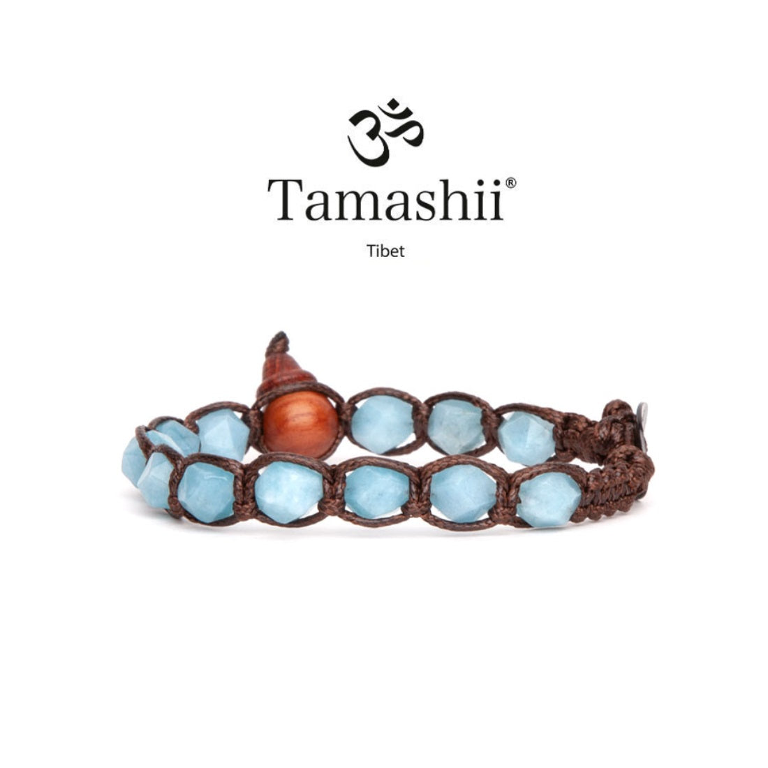 Bracciale Uomo Tamashii Pietra Biglie Cut Agata oceano BHS911-31