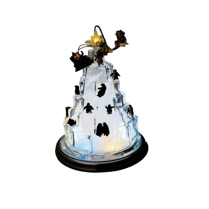 Scultura Natalizia Il Mondo Dei Carillion Iceberg Babbo Natale Slitta 64054