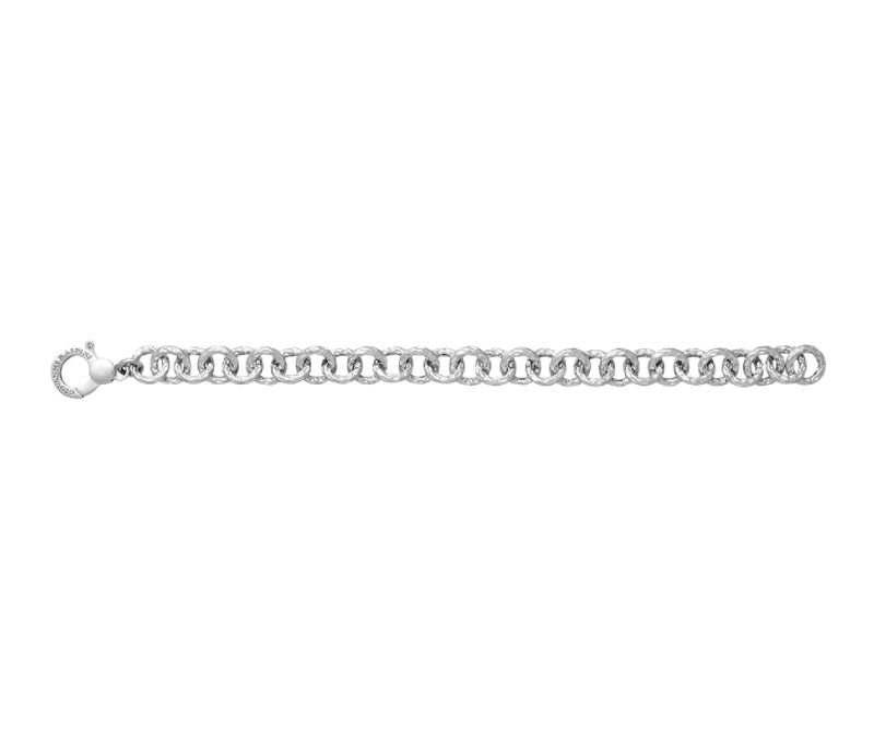 Bracciale Donna Giovanni Raspini Argento 925 Catena Base Anellini 11606