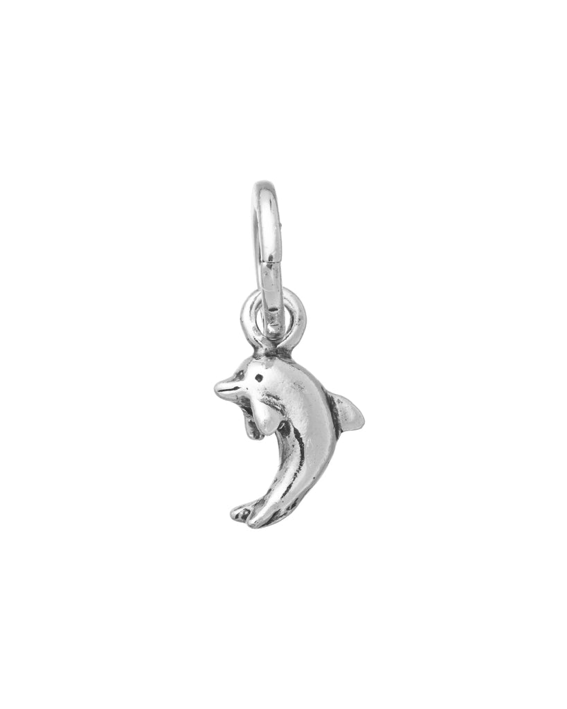 Charm Unisex Giovanni Raspini Argento 925 Mini Delfino Realizzato A Mano 10908
