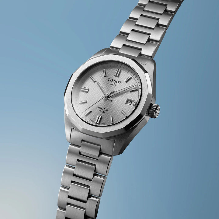 Orologio Donna Tissot PRC 100 SOLAR Argentè T1518221103100
