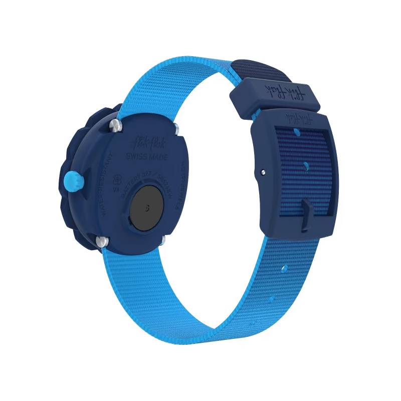 Orologio Bambino Swatch Flik Flak Shades Of Blue Quarzo Solo Tempo Blu ZFPSP060