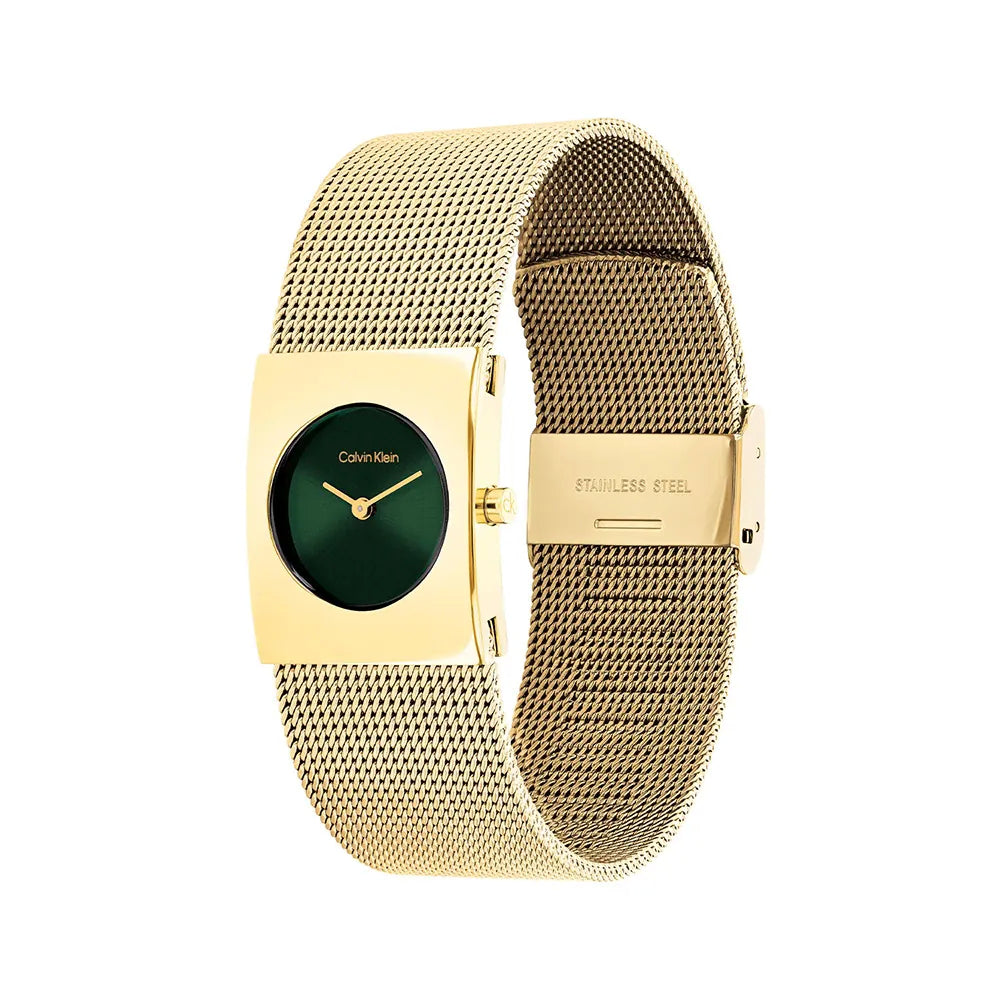 Orologio Donna Calvin Klein Acciaio Dorato Quarzo Solo Tempo 25100136