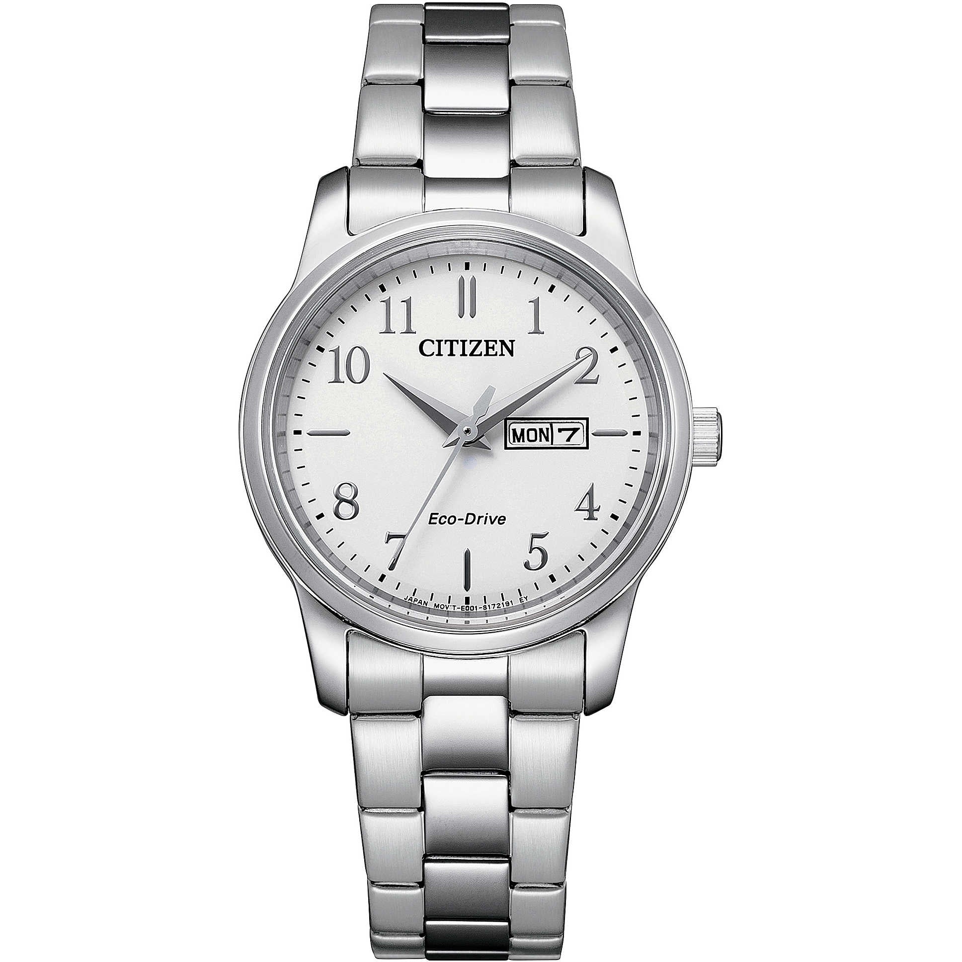 Orologio Donna Citizen Acciaio Solo Tempo Classic Eco drive Day-Date EW3260-84A
