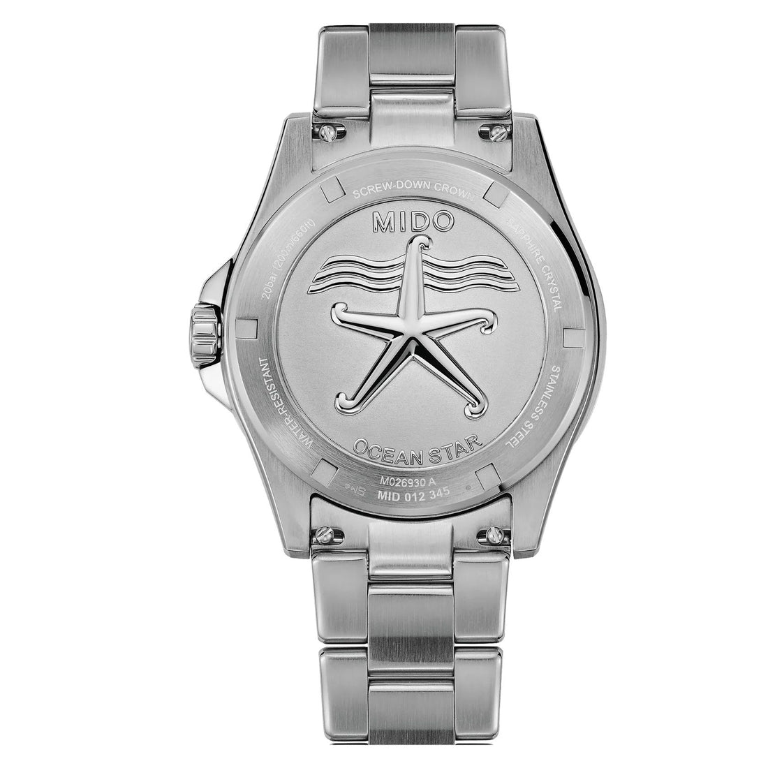 Orologio Uomo Mido Automatico Ocean Star 200 Data Blu M0269301104100