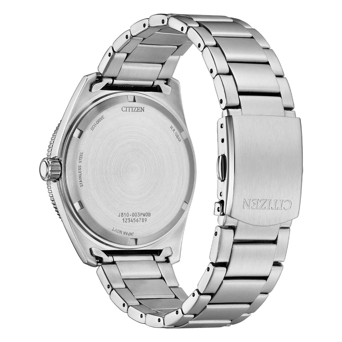 Orologio Uomo Citizen Nero Oro Eco-Drive Acciaio Data AW1888-53E
