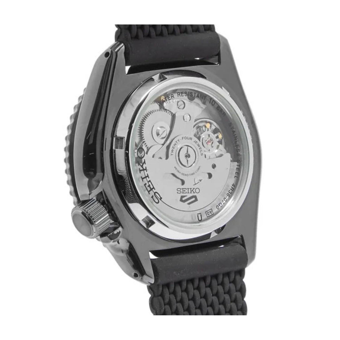 Orologio Uomo Acciaio SEIKO 5 Sport 43mm Automatico Doppia Data SRPD73K2