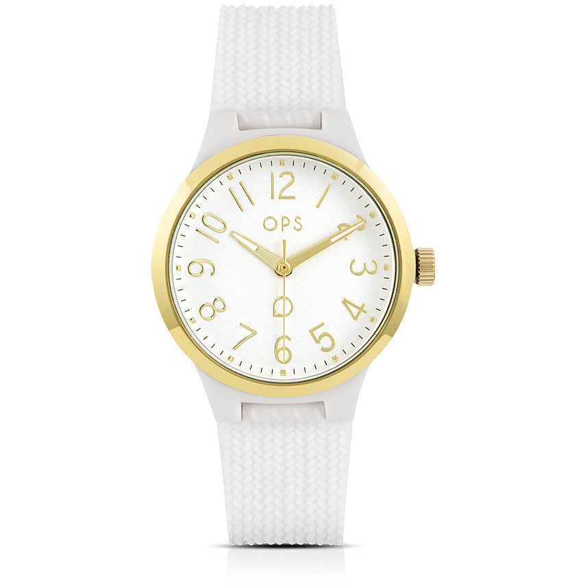 Orologio Donna OPS Quarzo Solo Tempo Gomma OPSPW-868-1750