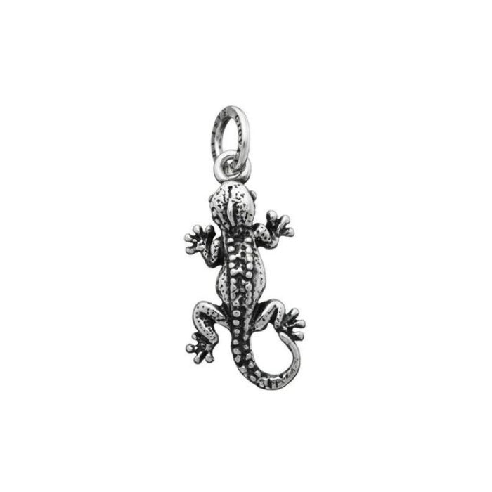 Charm Unisex Giovanni Raspini Argento 925 Geco Porta Fortuna Realizzato A Mano 06446