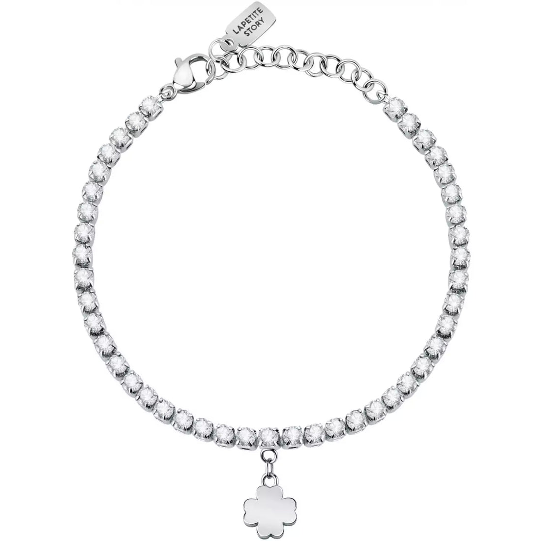 Bracciale Donna La Petite Story Acciaio Con Charm Quadrifoglio Friendship LPS05ARR70