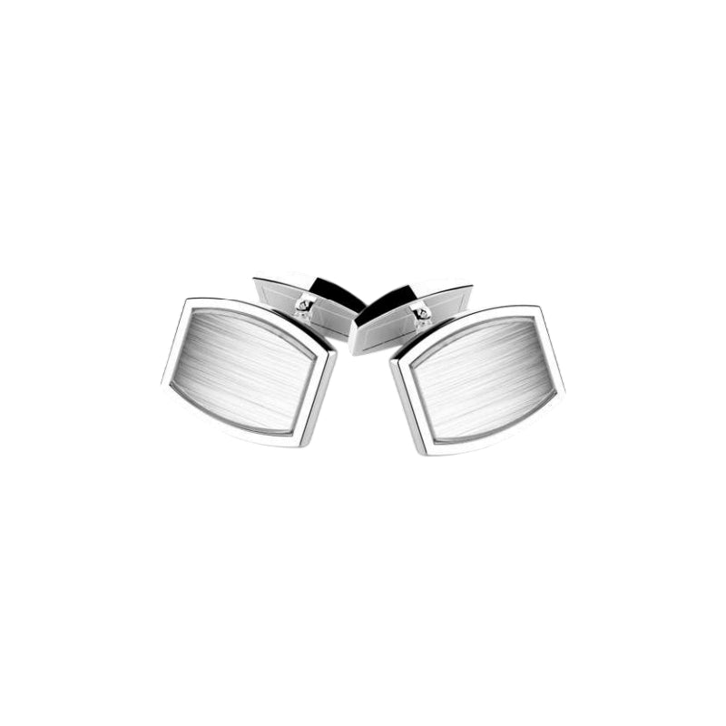 Gemelli Uomo Zancan Argento 925 Satinato Personalizzabili EXG061