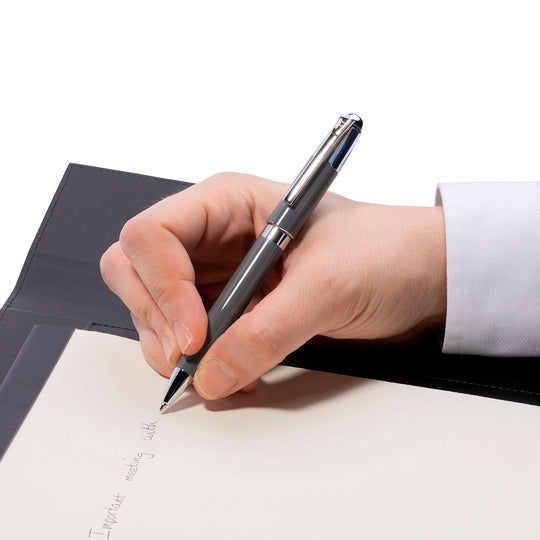 Penna Uomo Festina Acciaio Grigio Logo Biro FWS4110/H