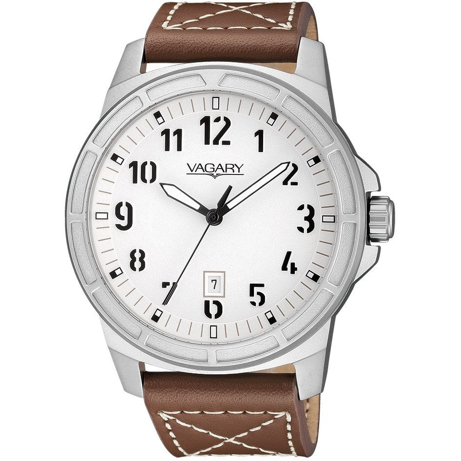Orologio uomo  Vagary By Citizen Explore cinturino Pelle IB7-716-10