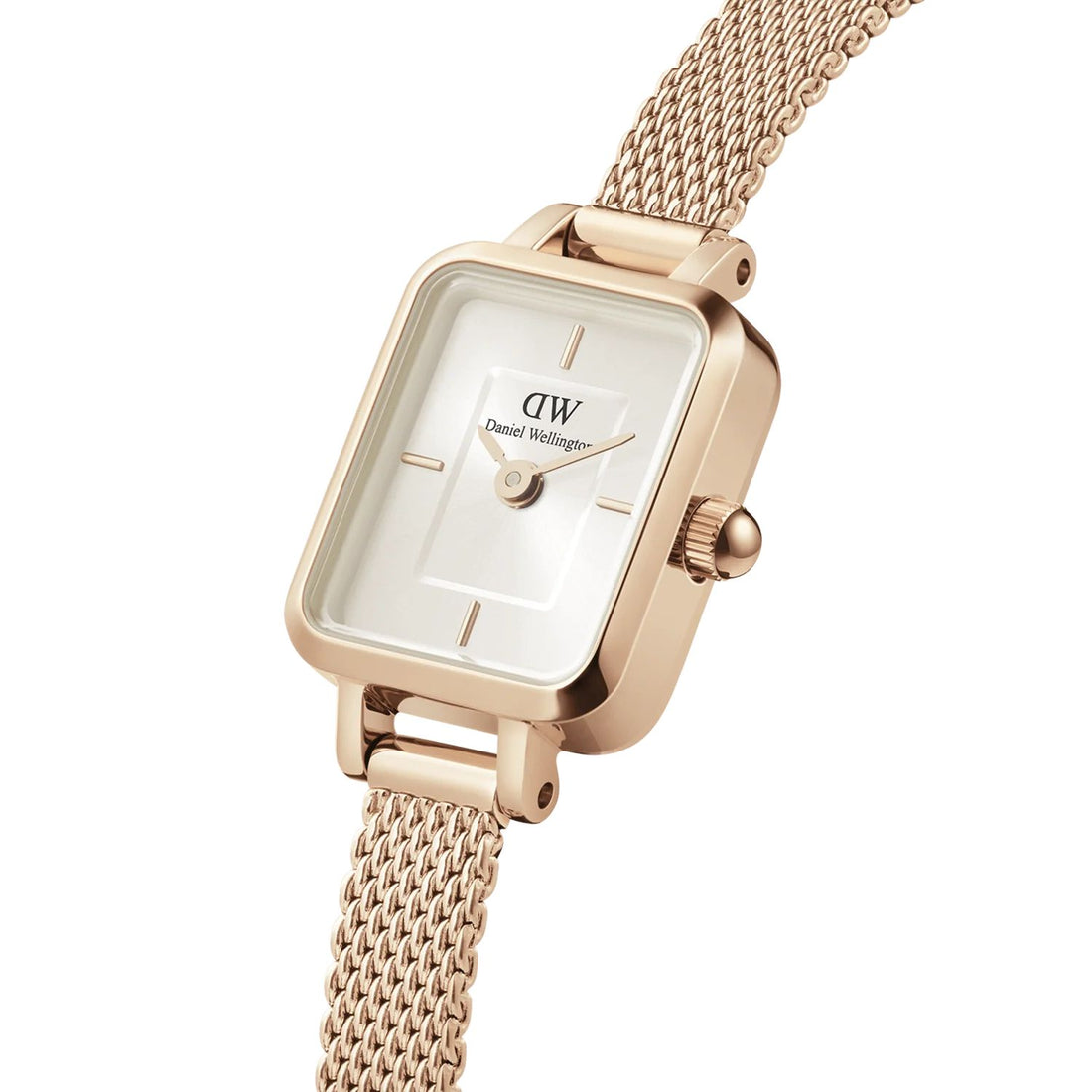 Orologio Donna Daniel Wellington Quadro Mini Acciaio Rosè  DW00100651