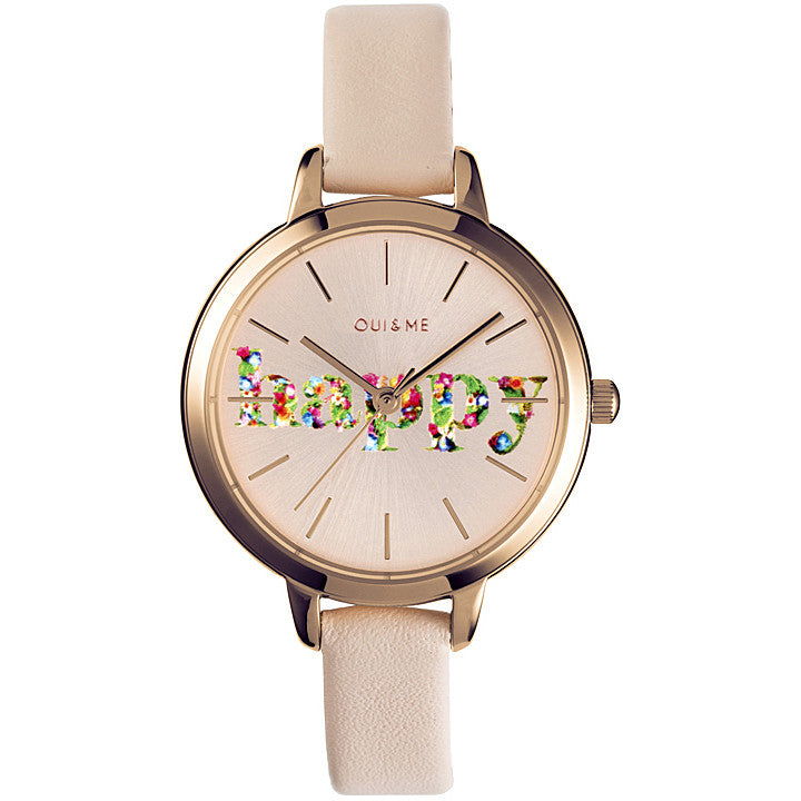 Orologio Donna Oui & Me Acciaio Nero Solo Tempo Petite Amourette ME010009