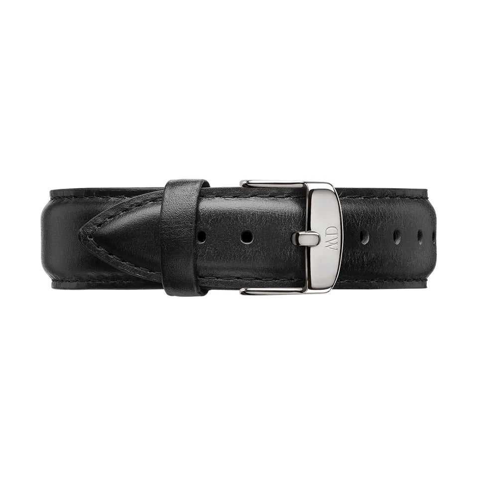 Orologio Uomo Daniel Wellington Acciaio Bianco Pelle Quarzo Solo Tempo 40 mm DW00100020