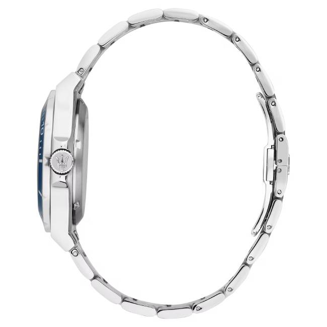 Orologio Uomo Maserati Sfida Acciaio Blu Automatico R8823140019