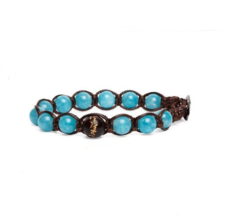 Bracciale Unisex Tamashii Pietra Giada Sky Blue Elemento Terra BHS906-196