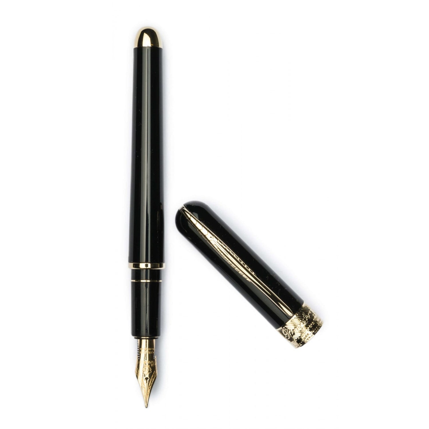 Penna Uomo Pineider Stilografica Avatar De Luxe Finiture Oro Nero SFGE0PP21G1421