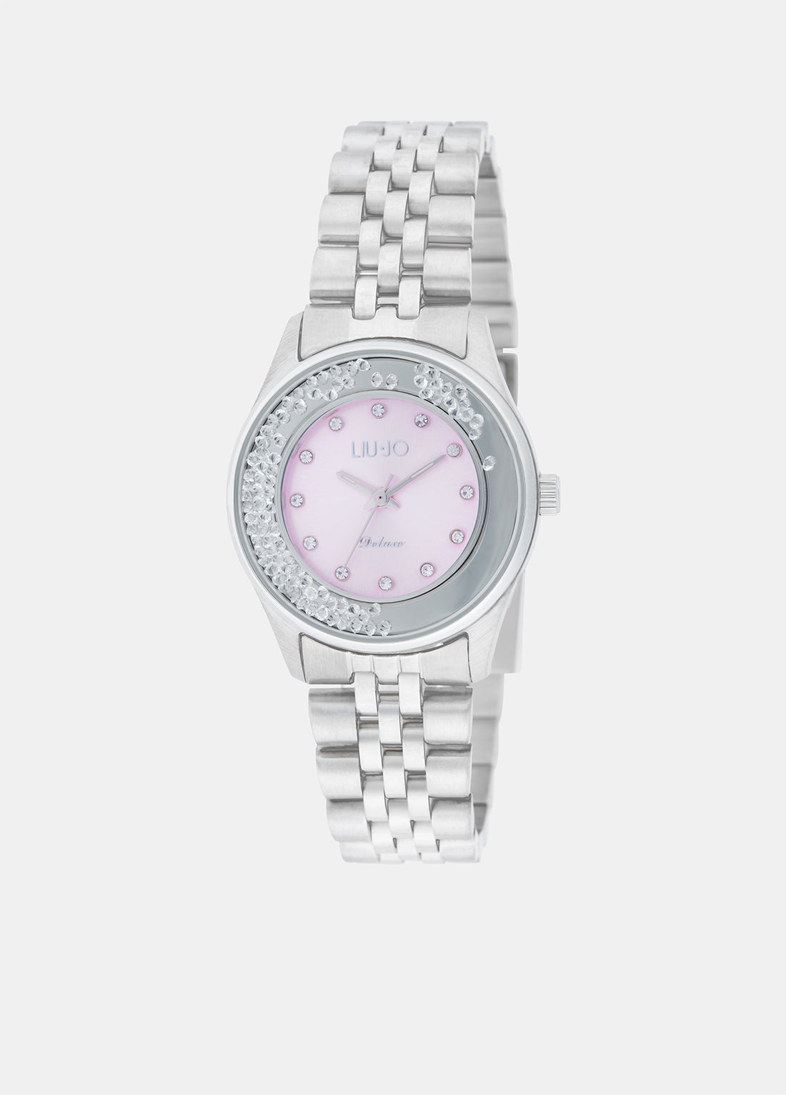 Orologio Donna Acciaio Liu Jo Luxury Mini Dancing con Zirconi Quarzo TLJ2663