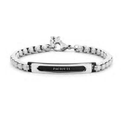 Bracciale Uomo 4US Cesare Paciotti Acciaio Targhetta 4UBR7961