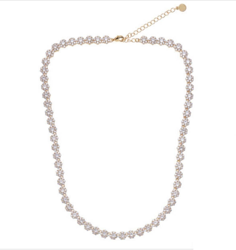 Collana Donna Ottaviani girocollo con cristalli bianchi 501089C