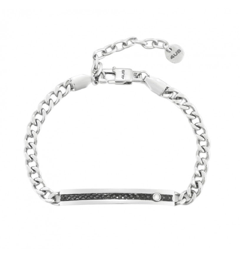 Bracciale Uomo Acciaio Groumette 4US Cesare Paciotti 4UBR6991