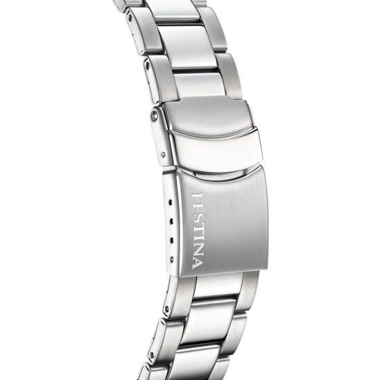Orologio Uomo Festina Acciaio Quarzo Multifunzione Blu Rosè 10 ATM F20623/2
