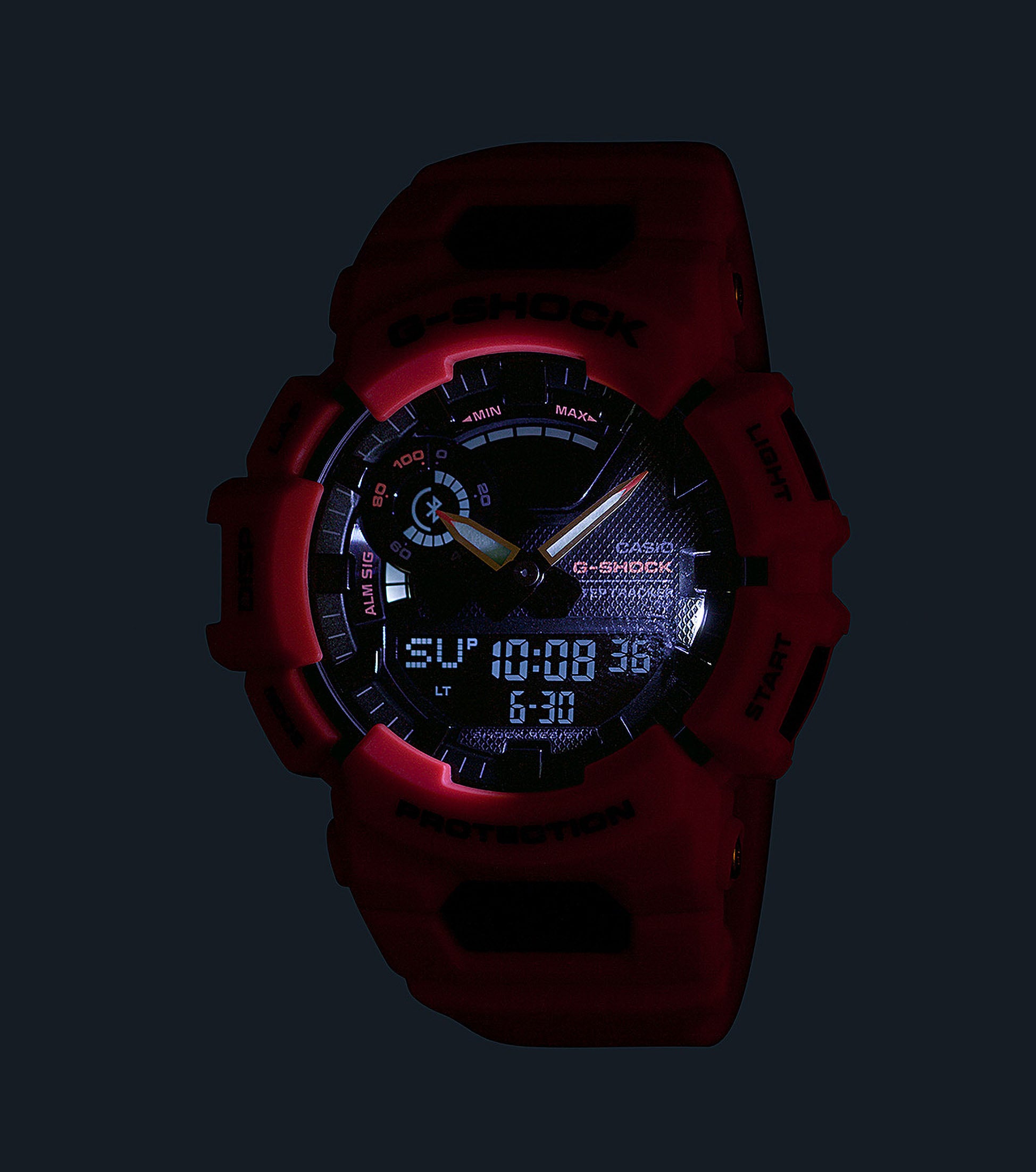 Orologio Uomo CASIO G-SHOCK Gomma Bluetooth Analogico Digitale GBA-900-4AER