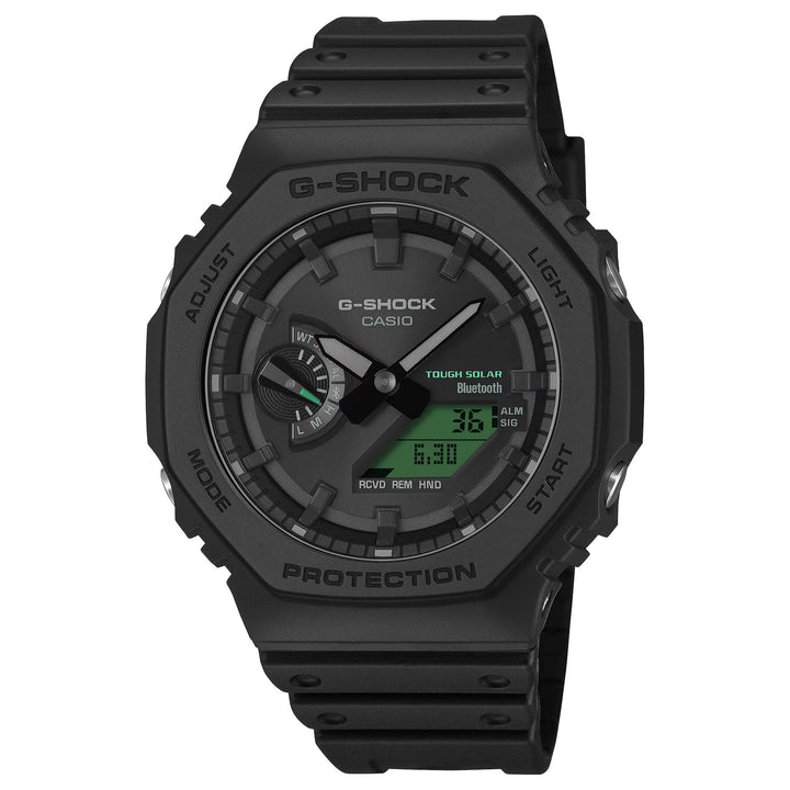 Orologio Uomo Casio G-SHOCK Tough Solar Nero Verde GA-B2100BEG-1AER