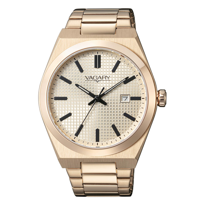 Orologio Uomo Vagary By Citizen Acciaio Rosè IB9-221-11