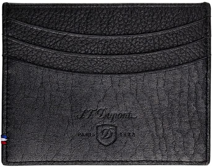 Porta carte Uomo Dupont  colore nero logato 180261