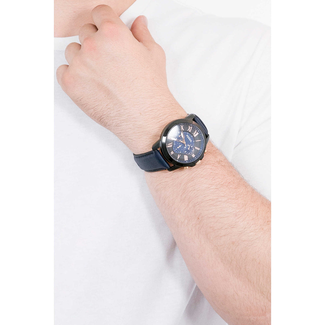 Orologio Uomo Acciaio Fossil Crono FS5061