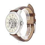 Orologio Uomo Acciaio Fossil Solo Tempo Automatico Scheletrato Grant ME3099