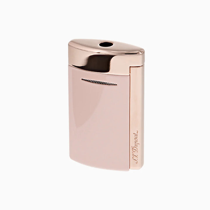 Accendino Donna Dupont Acciaio Rosè Smalto Rosa Fiamma 010878